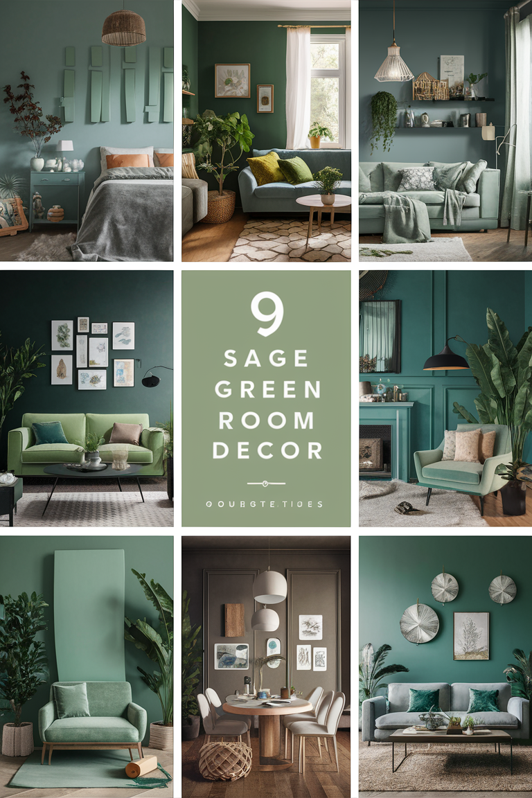 sage green decor, contemporary sage green, sage green interior design, sage green home accessories, modern sage green room